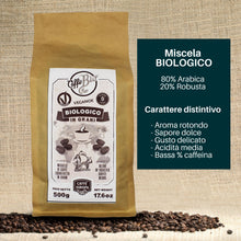 Carica l'immagine nel visualizzatore di Gallery, Caffè Europa - 500g Caffè in Grani miscela Biologico, Vegano e Gluten Free