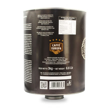 Carica l'immagine nel visualizzatore di Gallery, Caffè Europa - 3kg Barattolo Caffè in Grani miscela Premium Quality