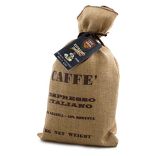 Carica l'immagine nel visualizzatore di Gallery, Caffè Europa - 1kg Caffè in Grani in Sacco Juta miscela 70% Arabica 30% Robusta