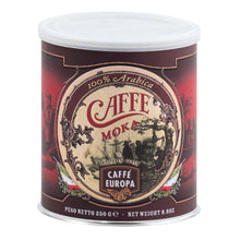 Carica l'immagine nel visualizzatore di Gallery, Caffè Europa - 250g Lattina Salva Aroma Caffè Macinato Moka 100% Arabica