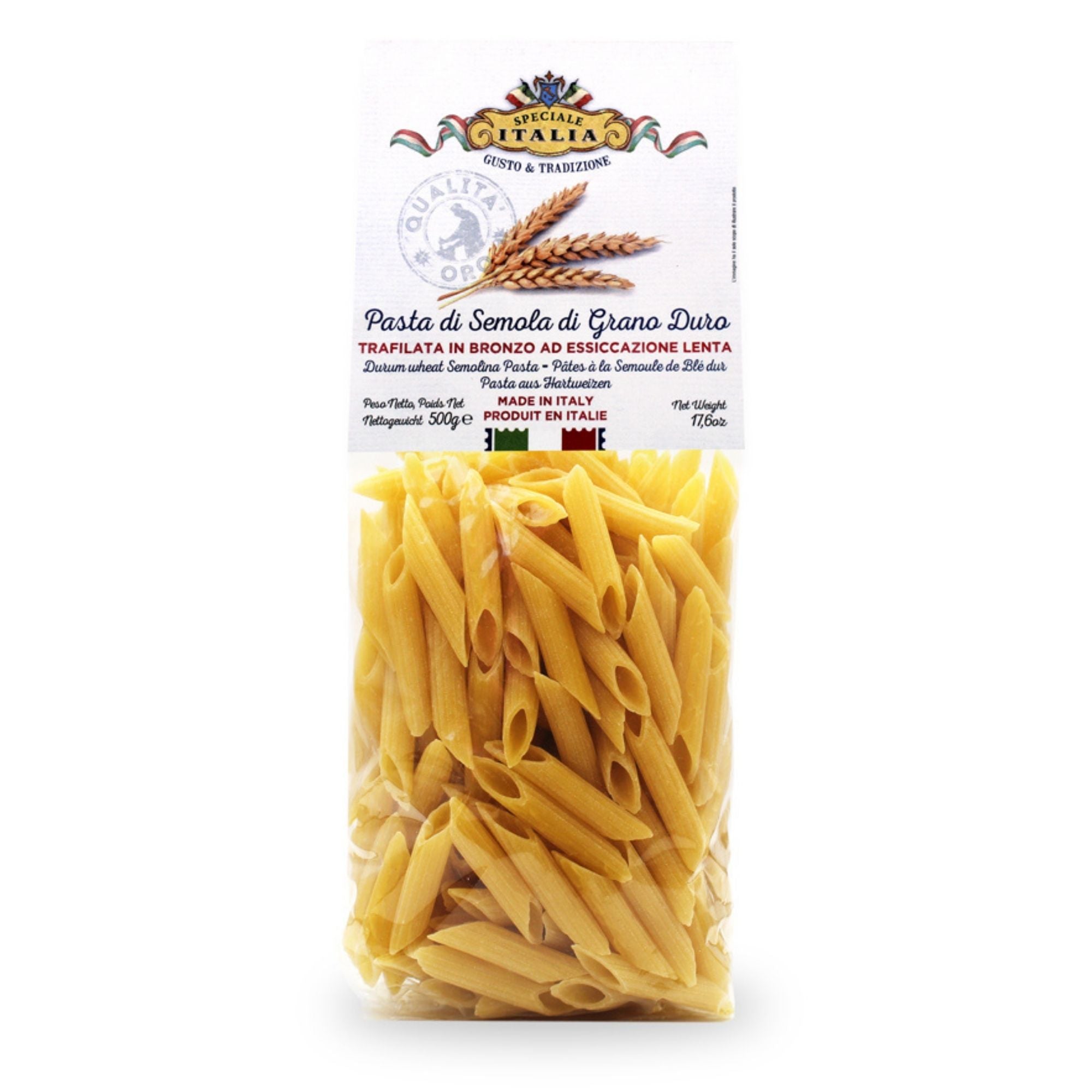 Penne Rigate in offerta: Pasta di Grano trafilata al bronzo