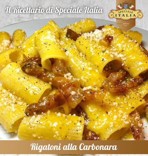 I Rigatoni alla Carbonara... la ricetta quella Romana!
