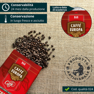 Caffè in Grani Miscela Bar – Espresso Cremoso 40% Arabica 60% Robusta