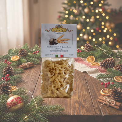 Confezione Regalo Cesto Gastronomico "Umbria e Dintorni" con Tagliere e Prodotti al Tartufo 9 Pezzi