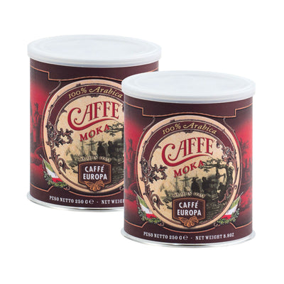 Lattina salva aroma 250g Caffè Europa macinato Moka 100 Arabica