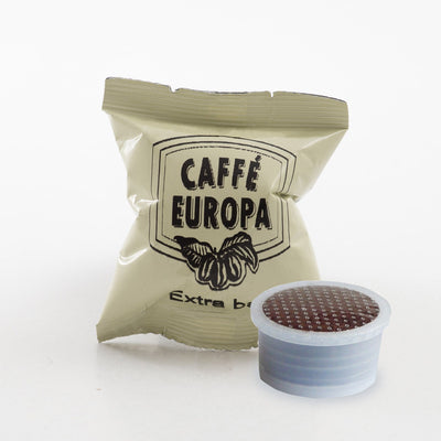 Caffè Europa - 100 Capsule Caffè Extra Bar compatibili Lavazza®* Espresso Point®*