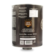 Carica l&#39;immagine nel visualizzatore di Gallery, Caffè Europa - 3kg Barattolo Caffè in Grani miscela Premium Quality
